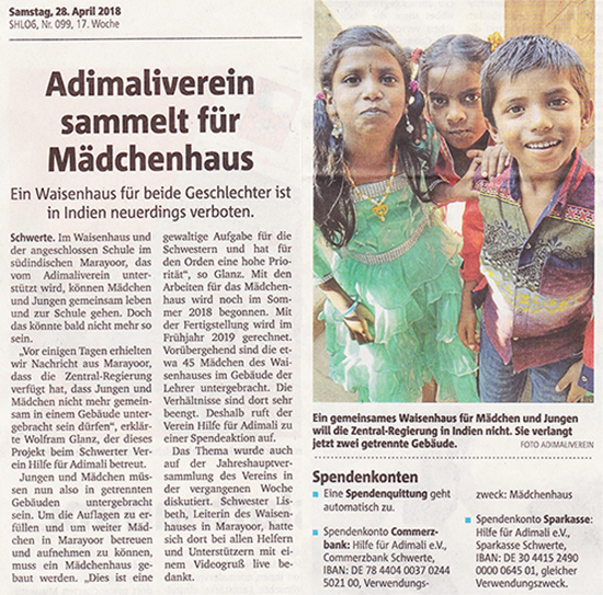 Artikel Mädchenhaus